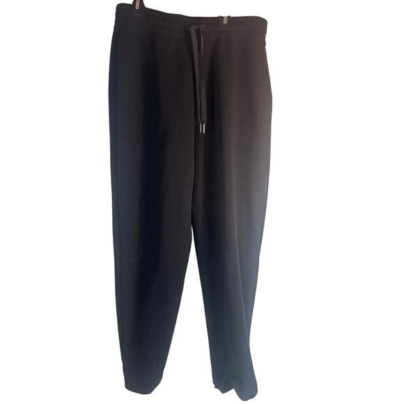 Spanx air essentials black pant with drawstring size  XL - Picture 1 of 8